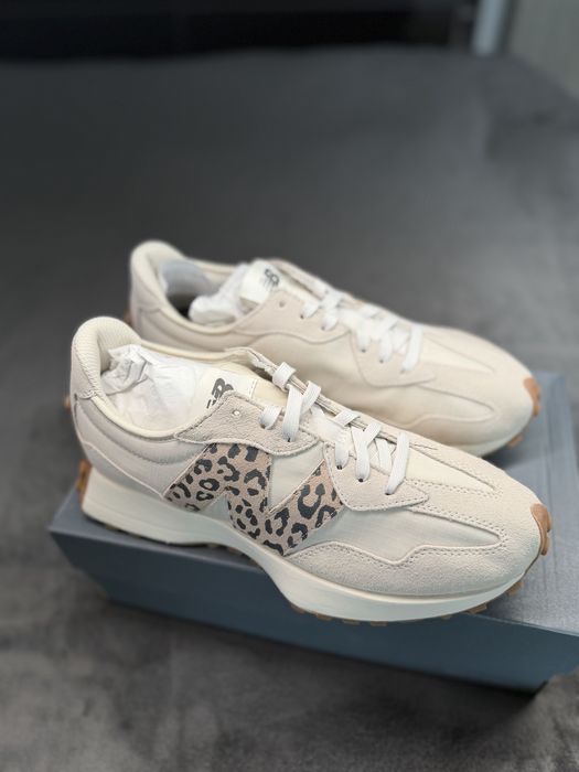 New Balance 327 bej cu model leopard marimea 43 noi originali