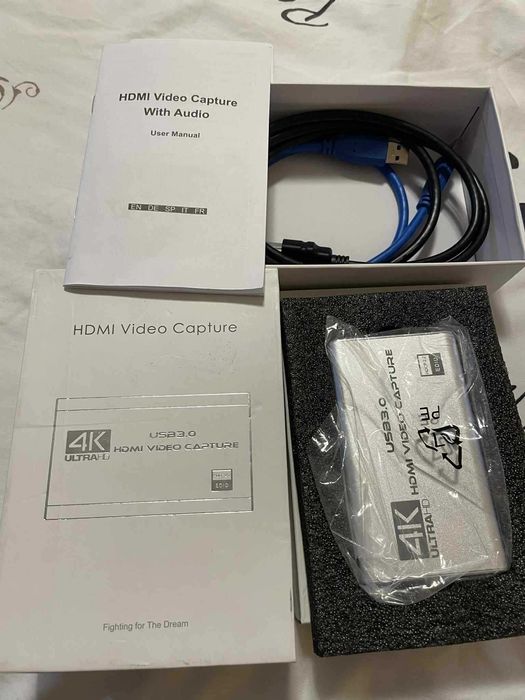 HDMI Video Capture Card за 4K / 1080p 60fps USB 3.0