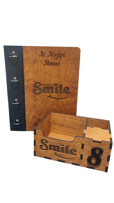 Салфетницы чек бук Минаж для кафе