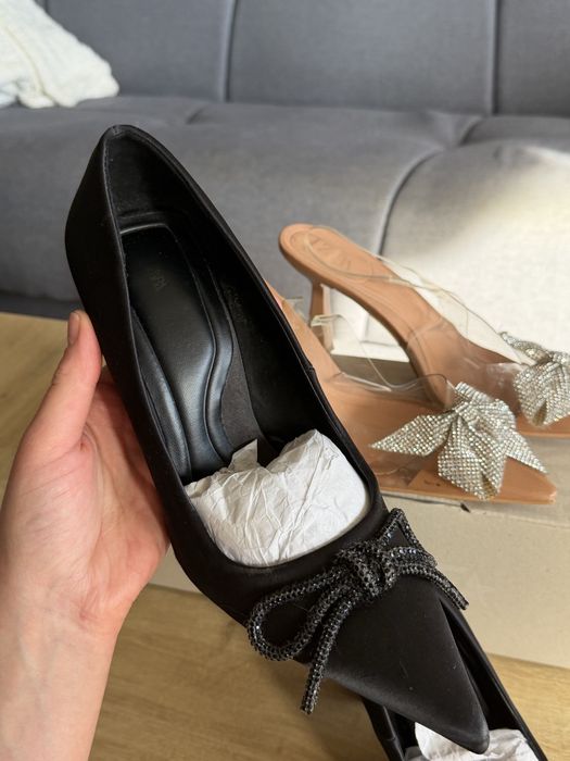 Обувки с ток Zara