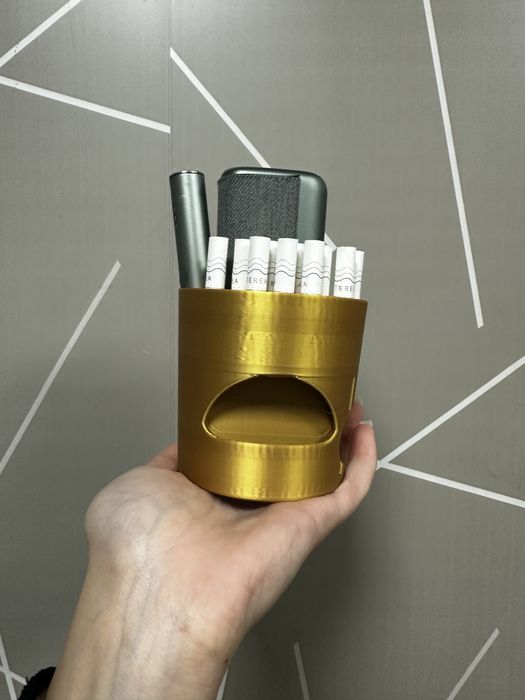 Удобен хоудер  (Органайзер) за айкос направен от 3 Д принтер