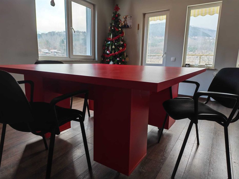 Трапезна маса на колела/Офис маса