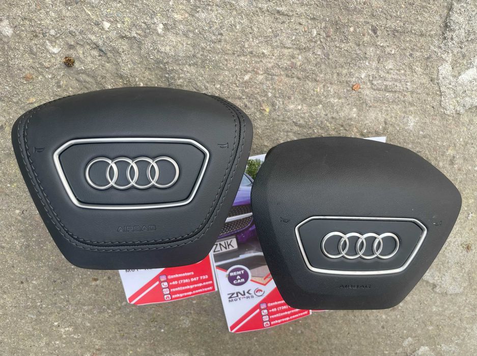 Audi A6 A7 A8 airbag volan cusatura piele - plansa bord - set centuri