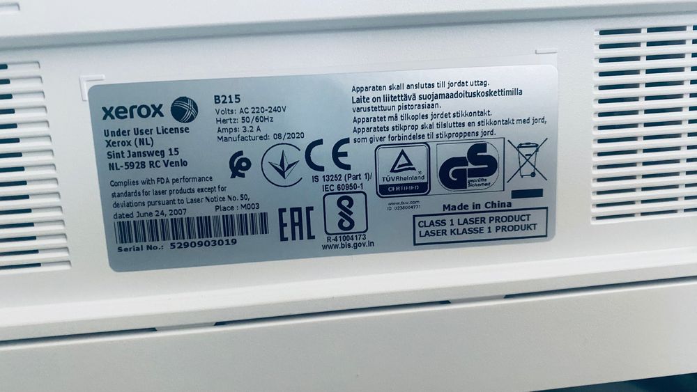 Принтер МФУ xerox B215