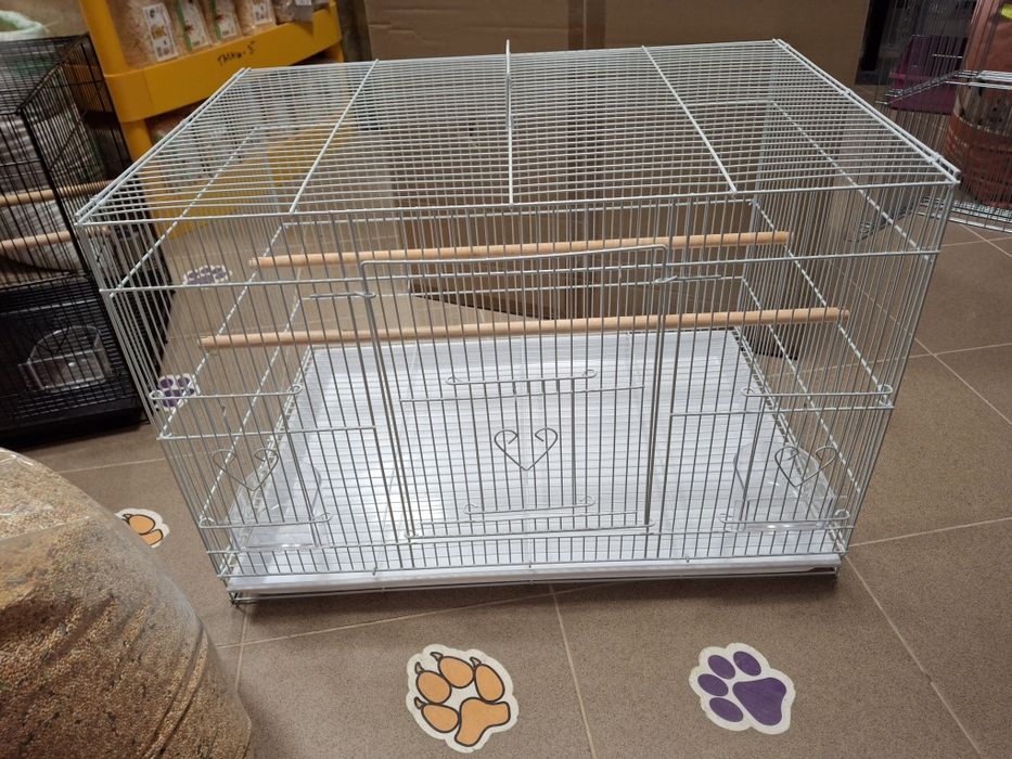 Голяма клетка(канар,вълнисти папагали,корела,амадини,неразделки,птици