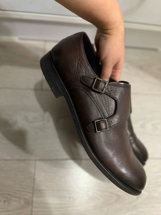 Кожаные мужские ботинки Respect