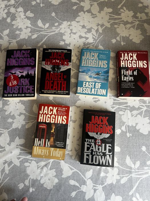 Книги на английском языке (Jack Higgins, Tom Clancy)
