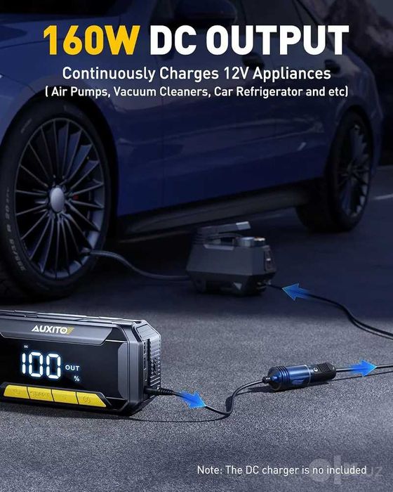 Пусковое устройство (power bank) AUXITO 8000A 20000mAh