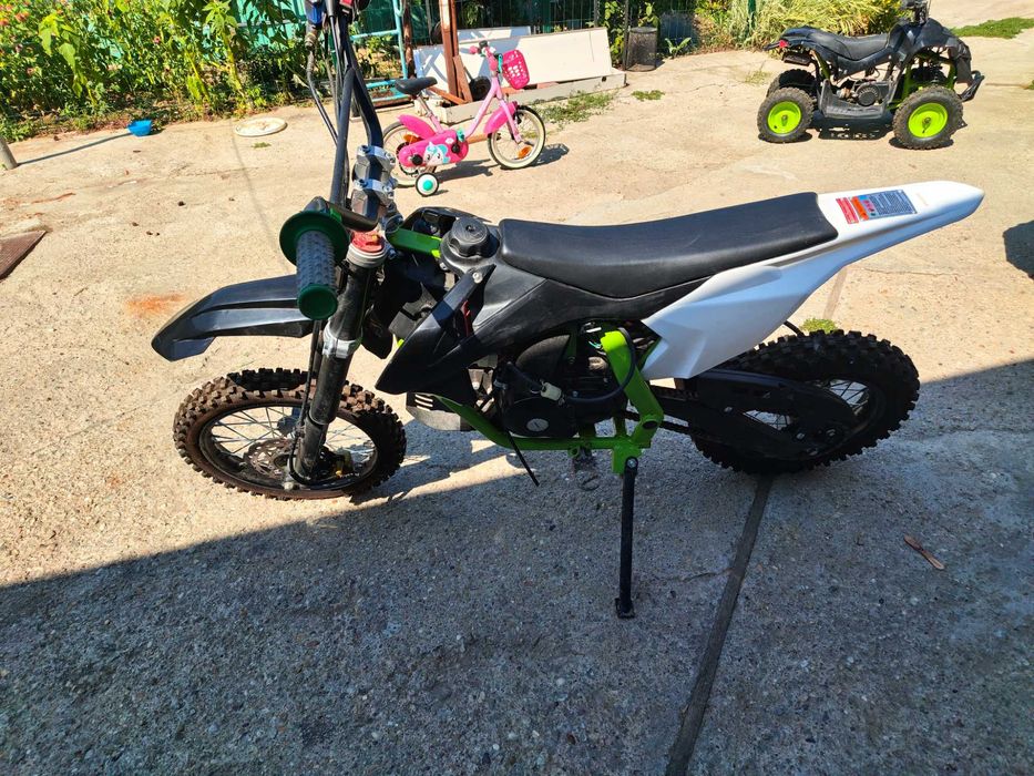 KXD 125cc Automat pornire la buton Dirt Bike Cross Motocicleta Enduro portocaliu F110 KX7 707