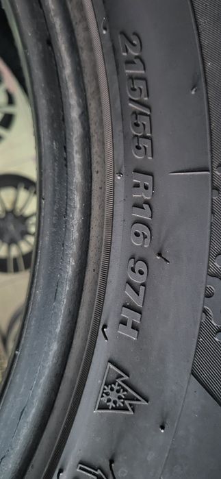2 anvelope 215 55 16 kumho all season 2019 6,5mm
