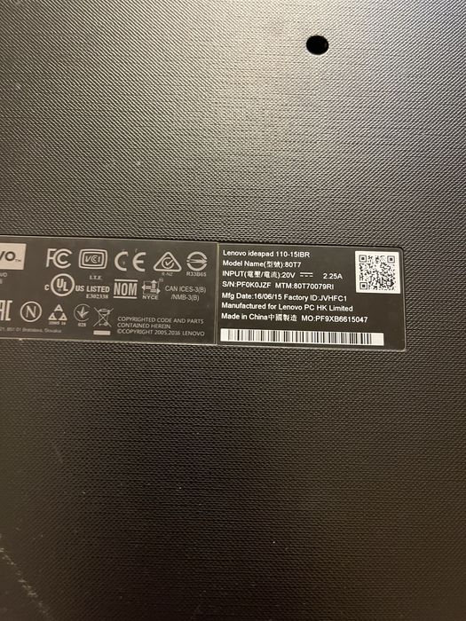 Лаптоп Lenovo с SSD