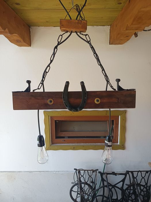 Lustra , lampa artizanala