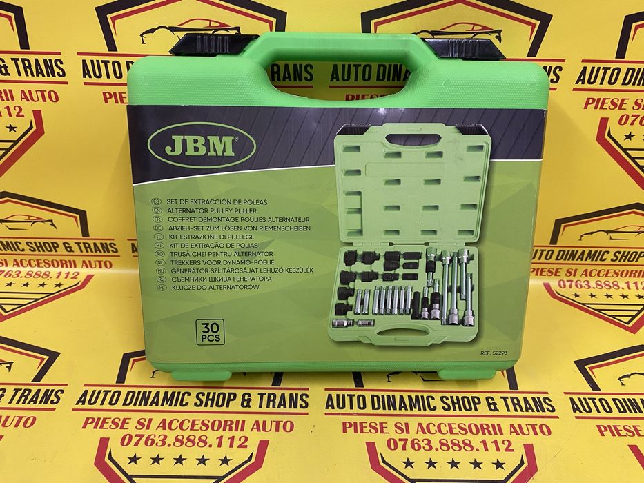 Trusa 30 chei pentru alternator JBM 52293 + cutie depozitare transport