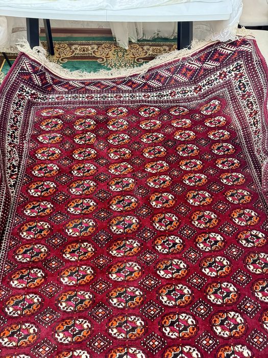 Туркман гилами 50 йиллик. Туркменский ковёр 50 летний