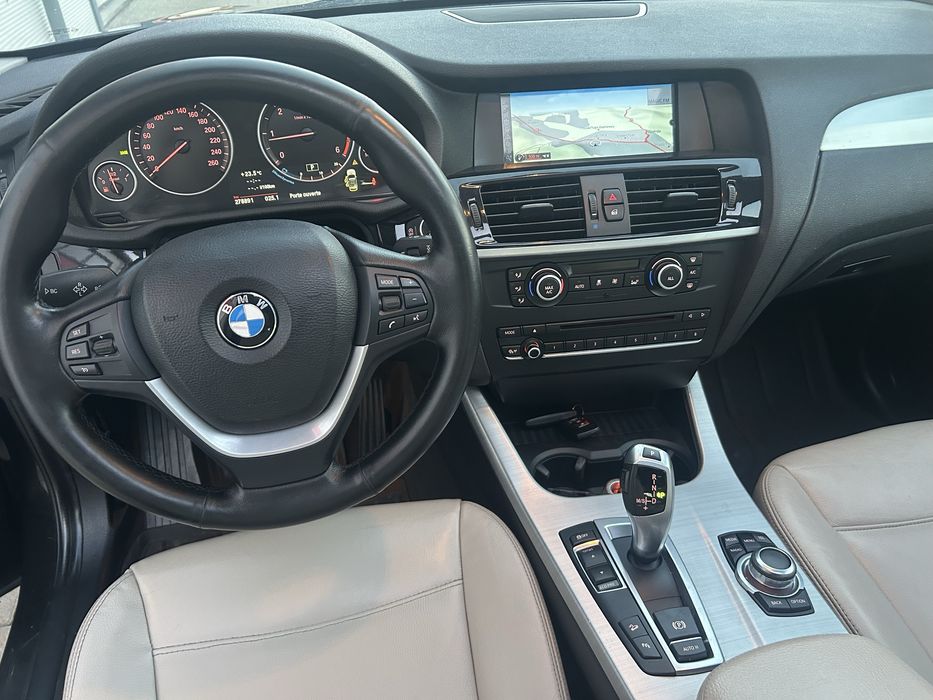 BMW X3 X-drive 2.0 184 cp Auto, Xenon, Piele, Navi mare, Pano, Euro 5