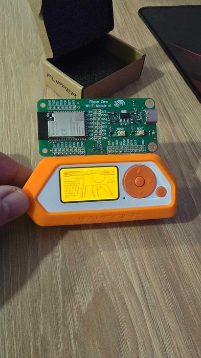 Vand Flipper Zero + wi-fi dev board