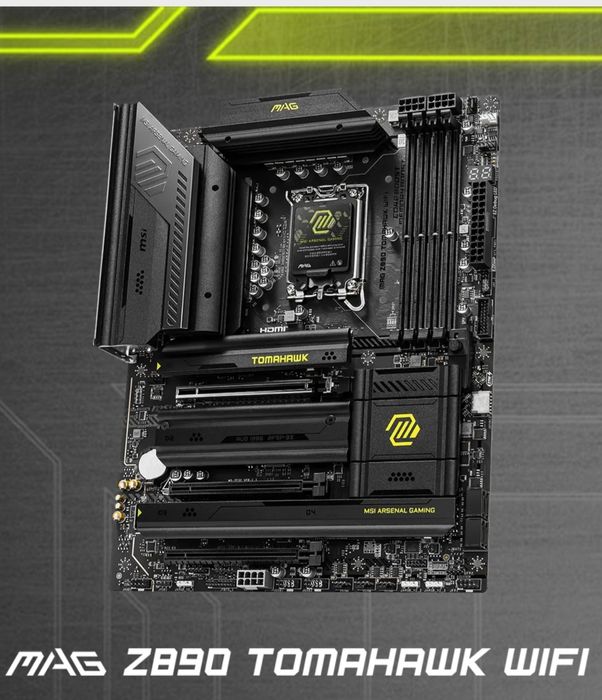 MSI MAG Z890 Tomahawk wifi  дънна платка lga 1851 Intel ATX