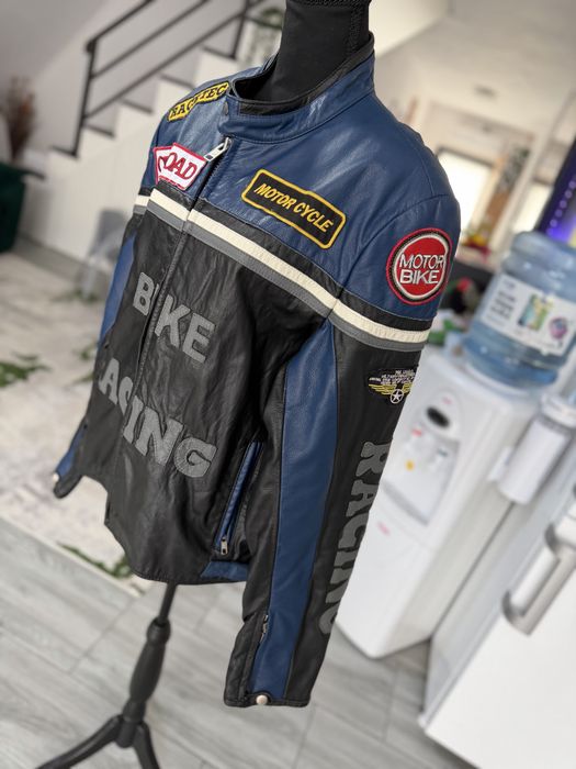 Geaca moto piele xl