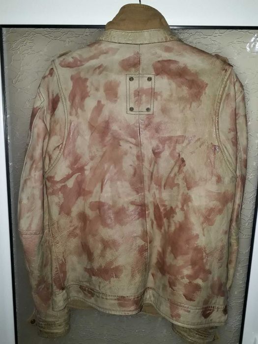 Ексцентрично  мъжко  кожено  яке Zara