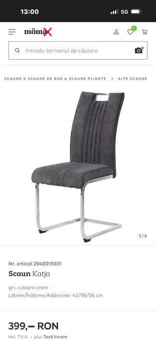 Vand 4 scaune ca noi