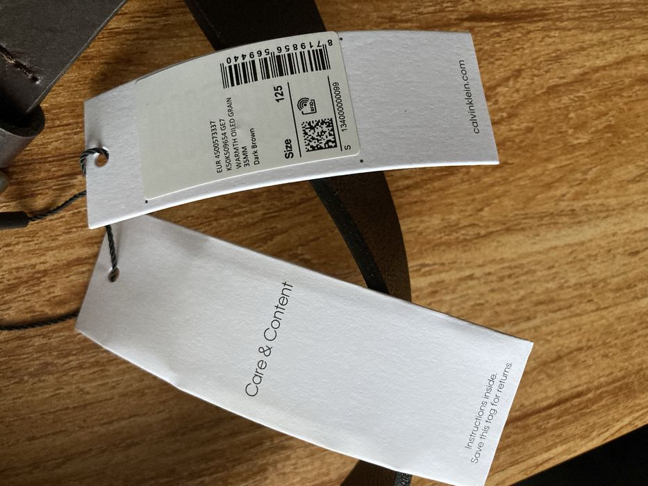 Оригинален мъжки колан Calvin Klein