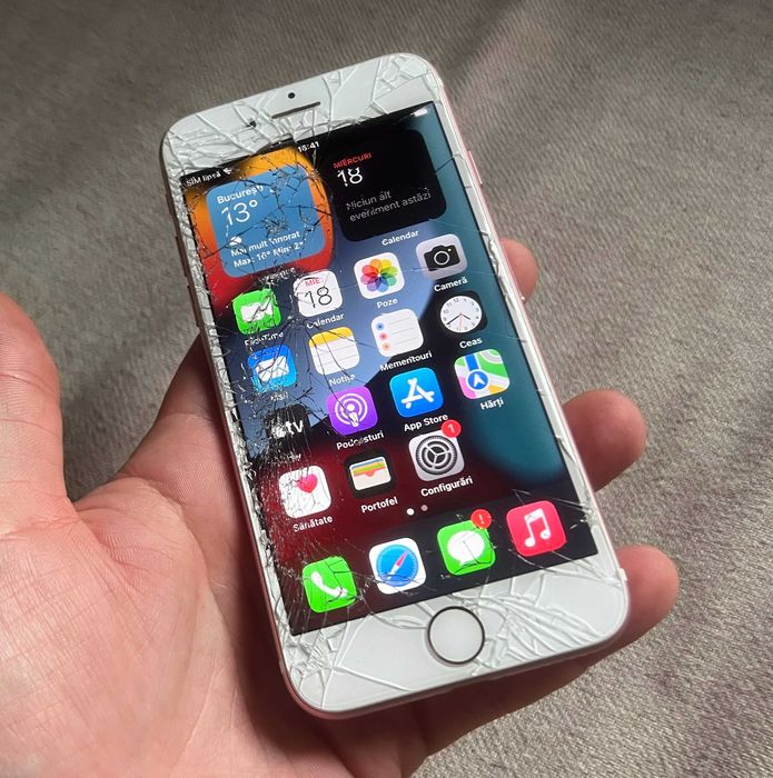 iPhone 7 32GB Rose Gold functional display spart fara iCloud