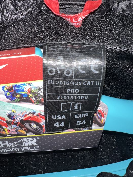 Мото Яке Alpinestars GP-R v2 Tech-Air