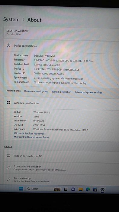 Dell Precision 7750