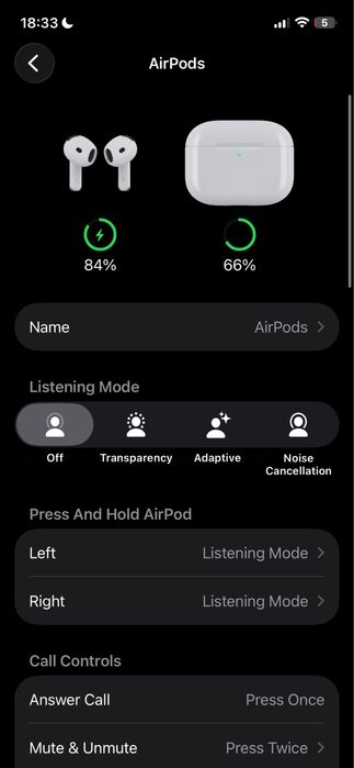 AirPods 4 Cu ANC (Noise cancelling)