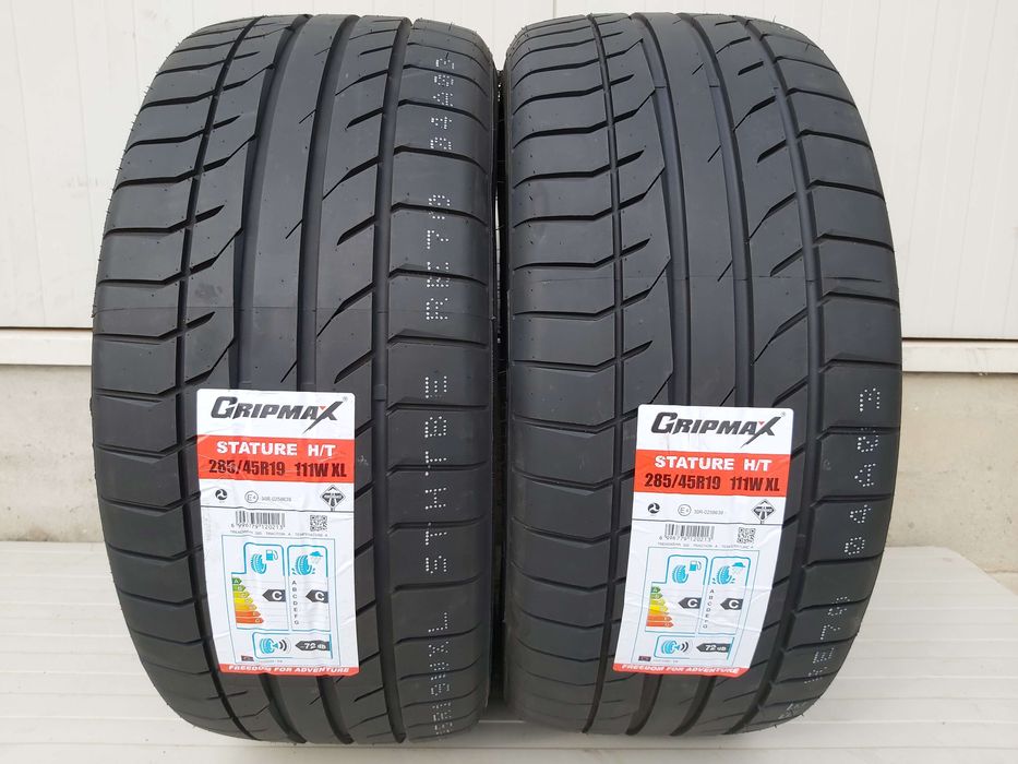 285/45 R19, 111W XL, GRIPMAX Stature H/T, Anvelope de vara