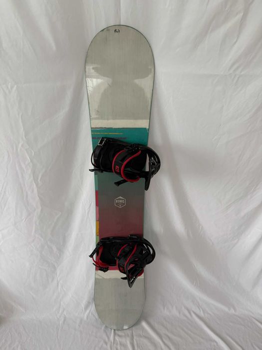 Placa snowboard Flow Venus 147cm cu legaturi Salomon