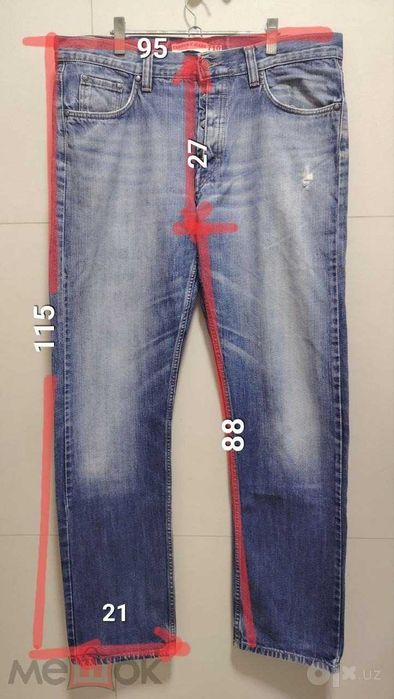 Джинсы Carerra / Made in Italy / W32 / W36