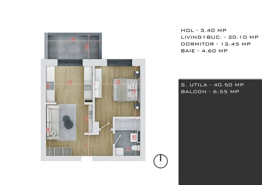 Apartament 2 Camere pret excelent Titan Pallady metrou Nicolae Teclu