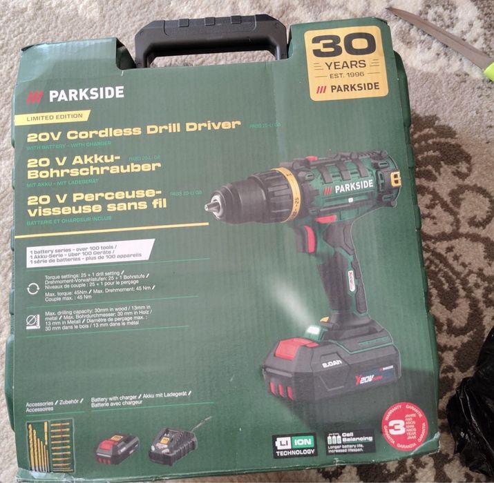 Parkside scule flex si bormasina
