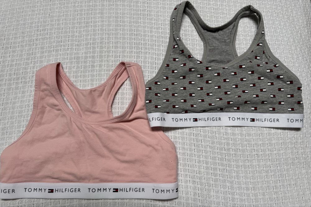 2 x Bustiere TOMMY HILFIGER, Fete, 12-14, L/G/G