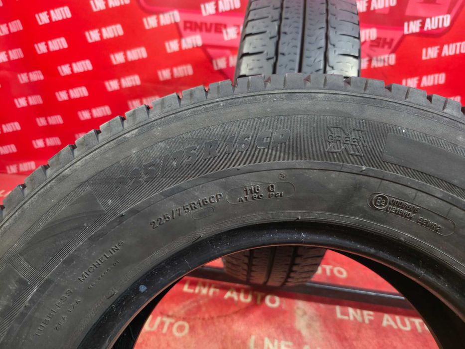 Anvelope de VARA - 225/75/16C - Michelin - 7.3 MM - DOT 2018 !