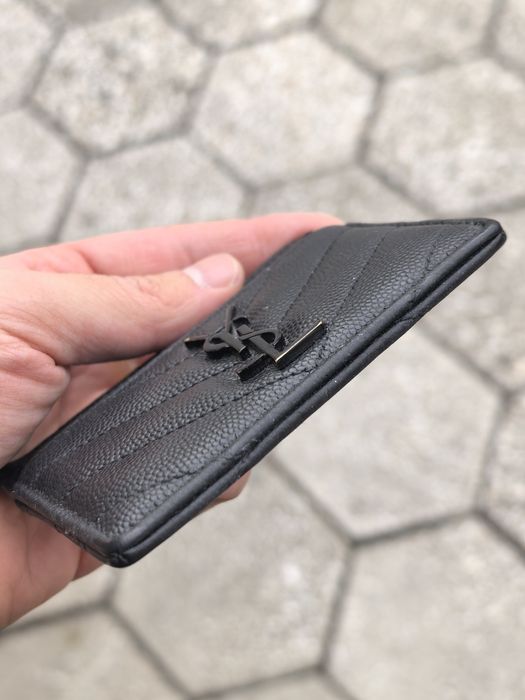 YSL Saint Laurent Cassandre Matelasse Cardholder