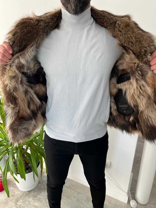 Cojoc piele naturală, mărimea M-L