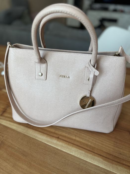 Розова чанта Furla