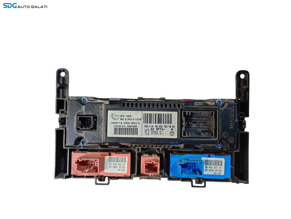 Panou Modul Unitate Comanda AC Aer Conditionat Clima Climatic Peugeot 407 2004 - 2010 Cod 96533783 96533783YP [L6111]