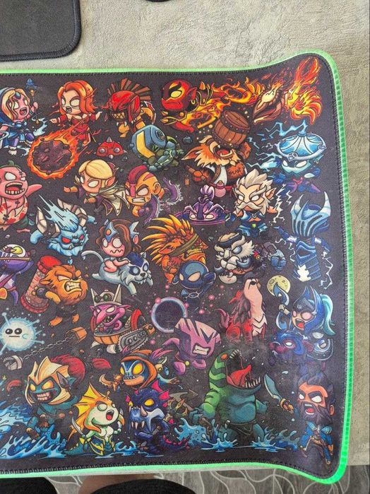 Коврик SteelSeries QcK Prism XL Dota 2 Edition (RGB)