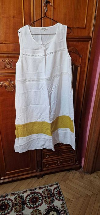Rochie dama bumbac alba