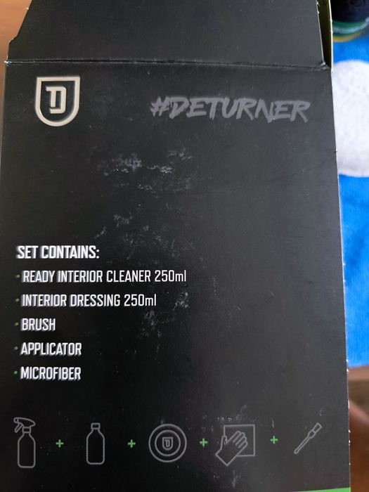 Продавам комплект за интериорна грижа на колата