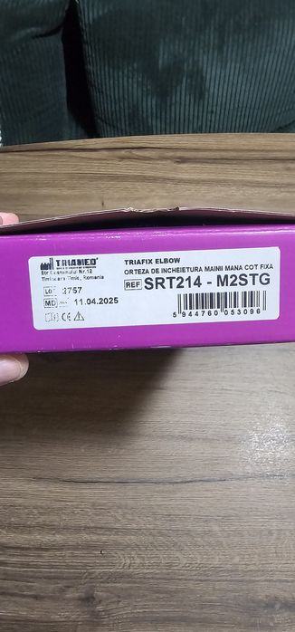 Orteza de incheietura mainii mana cot fixa, Triamed, Triafix Elbow, marimea 2 stanga