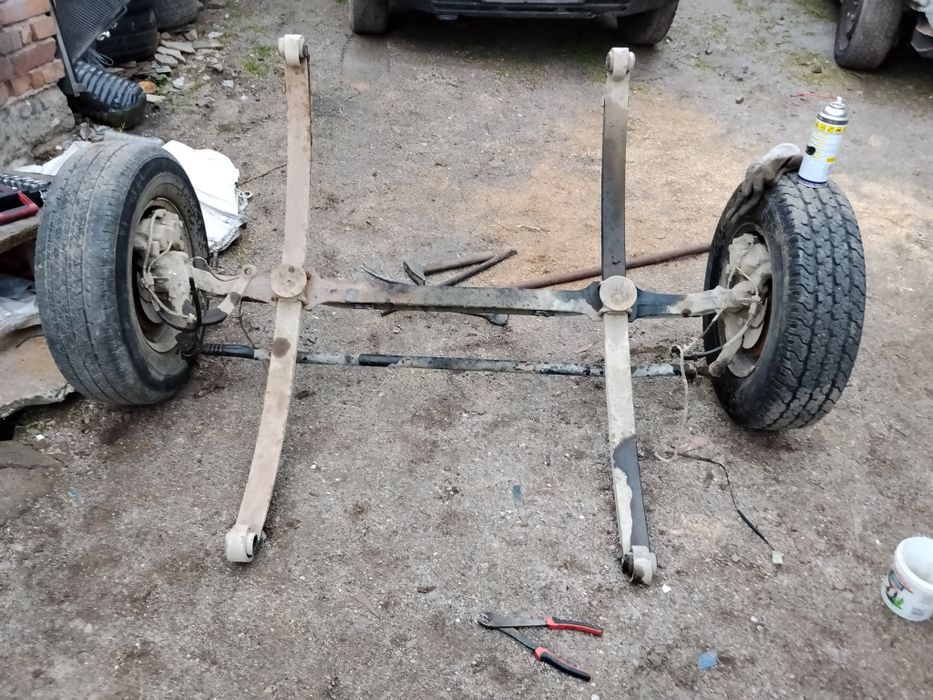 Мерцедес 307 на части