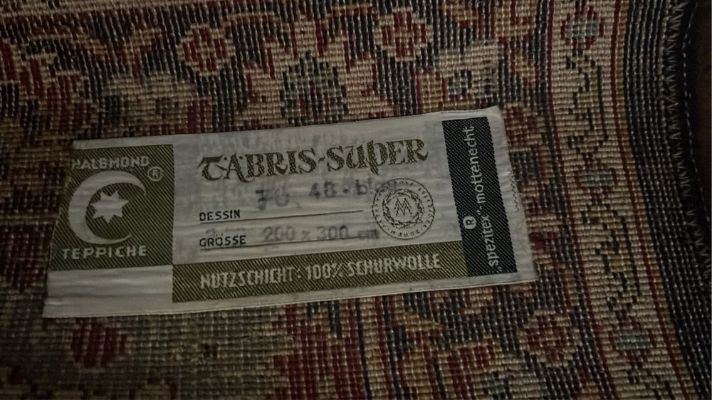 Vand Covor oriental model Tabriz