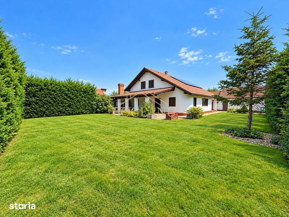 Bg205-Casă Mediteraneană 5 Camere, Teren 720 Mp, Garaj | Sânmihaiu Rom