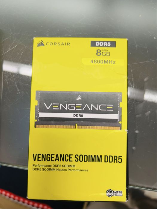 Ram Corsair  Vengeance SODIUMM 8GB DDR5 4800Mhz (sigilat)