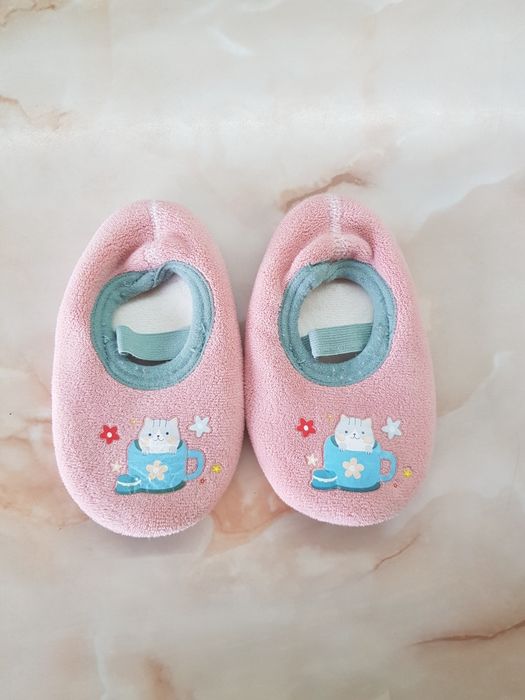 Детски боси обувки 13,5см стелка + подарък