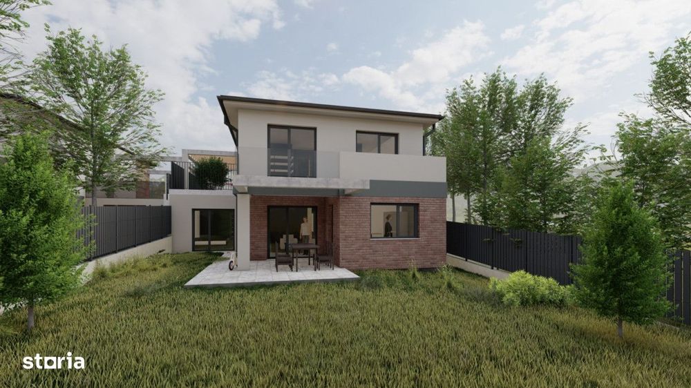 Casa individuala cu panorama, 160mp, teren de 480mp, Oasului